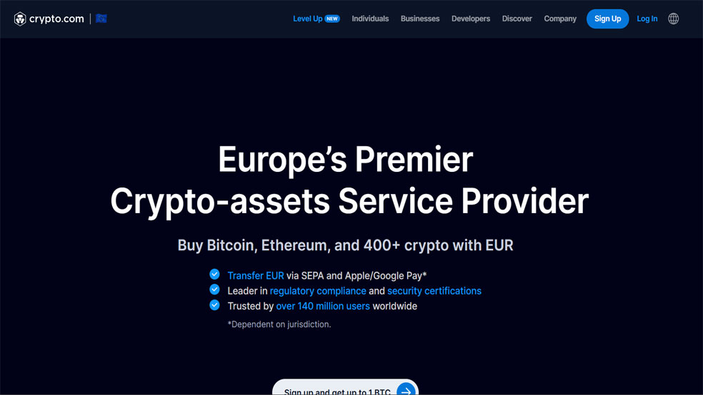 پلتفرم وامدهی Crypto.com