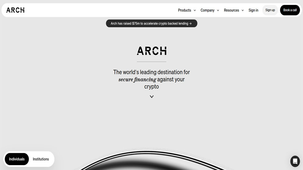 پلتفرم وامدهی Arch Lending