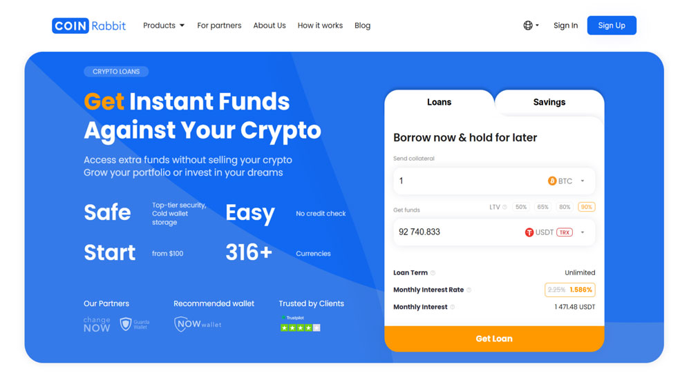 پلتفرم وامدهی CoinRabbit